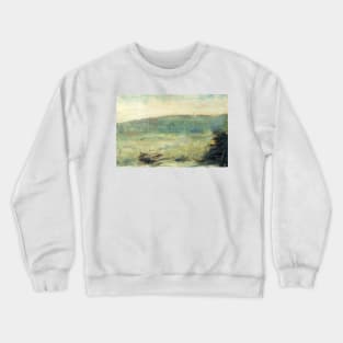 Landscape at Saint-Ouen by Georges-Pierre Seurat Crewneck Sweatshirt